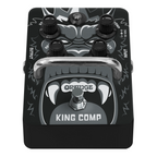 Orange King Comp VCA Compressor Pedal effects pedal, showing orange finish and control knobs on top.