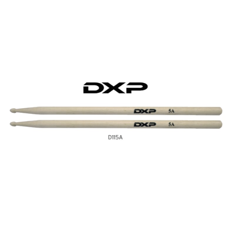 DXP D115A Maple Drum Sticks 5A Wood Tip