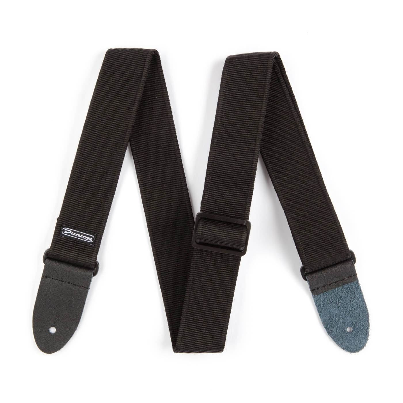 Jim Dunlop D38R 2in Tough Nylon Guitar Strap in Black