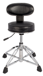 DXP DA1265BR Deluxe Hydraulic Drum Throne with Back Rest