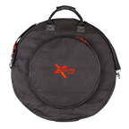 Xtreme DA574 24 cymbal bag with padded compartments and sturdy handles for secure drum cymbal storage and transport.
