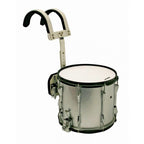 DXP DA8605 14x12inch Marching Snare Drum with Harness in Metallic Silver