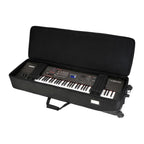 SKB soft case designed for 76-note keyboards, featuring padded protection and durable material for keyboard transport.
