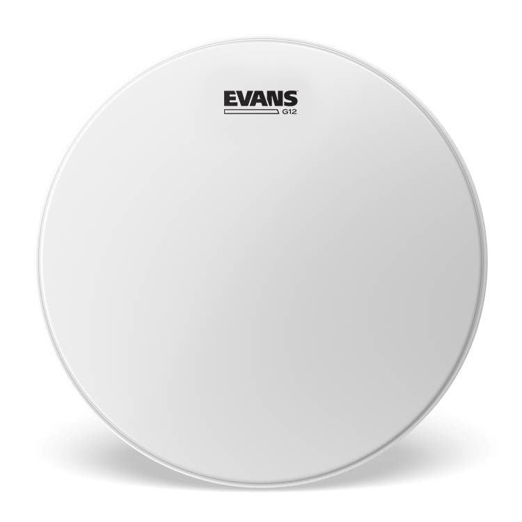 Evans 10 Inch Genera G12 Coated White Drum Head