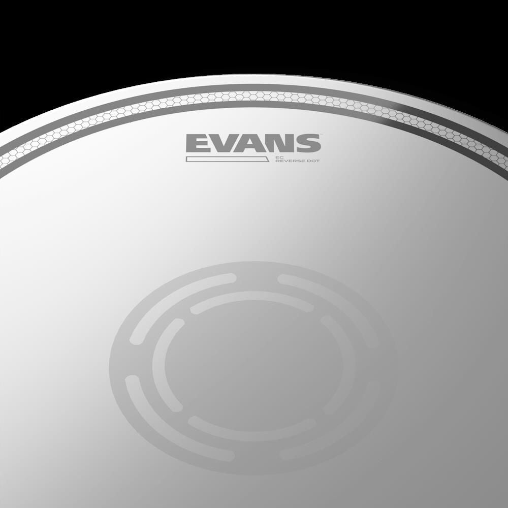 Evans EC Reverse Dot Snare Drum Head, 12 Inch