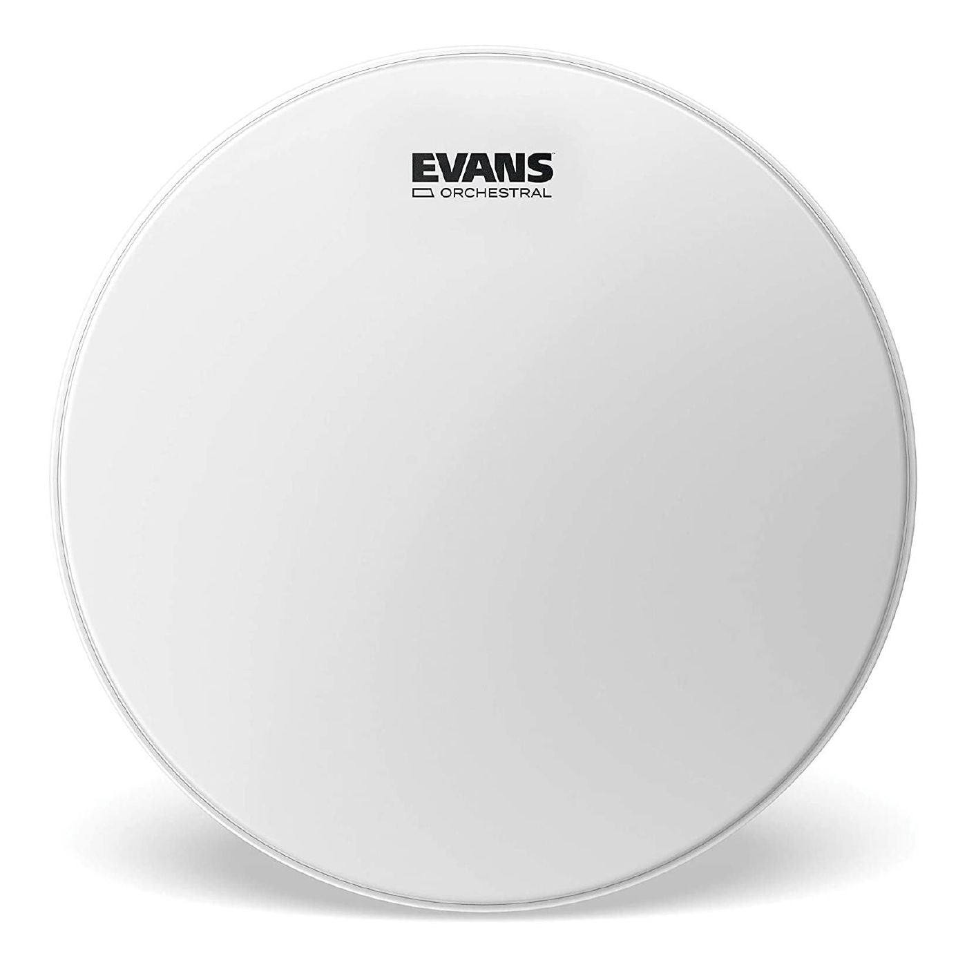 Evans Orchestral Coated White Snare Drum Head, 14 Inch