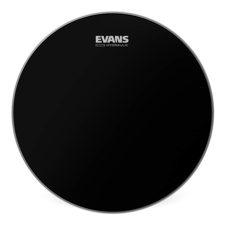 Evans 14 Inch Hydraulic Black Coated Drum Head