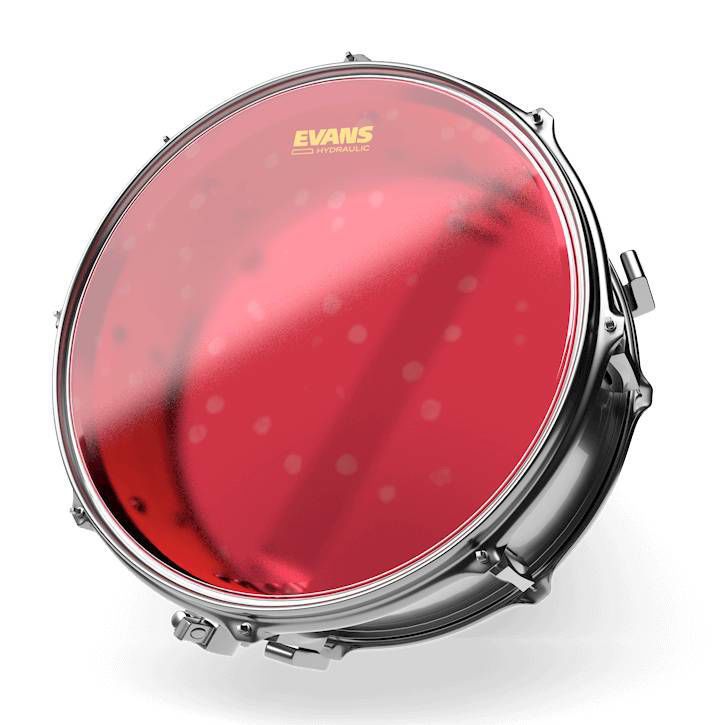Evans Hydraulic Red Coated Snare Batter - 14 inch