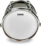 Evans UV1 coated 18-inch drum head, featuring a smooth surface and durable design for drum set percussion.