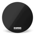 Evans MX2 Black Marching Bass Drum Head, 16 Inch