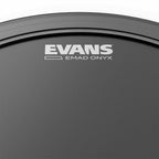 Evans EMAD Onyx Bass Drum Head, 18 Inch