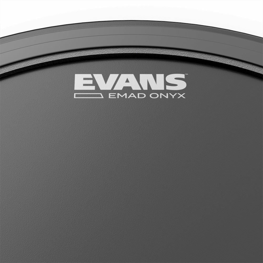 Evans EMAD Onyx Bass Drum Head, 18 Inch
