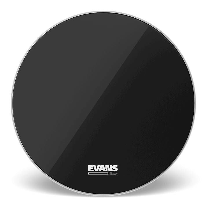 Evans 18 Inch EQ3 Resonant Black Bass Drumhead No Port