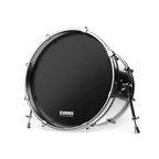 Evans 18 Inch EQ3 Resonant Black Bass Drumhead No Port
