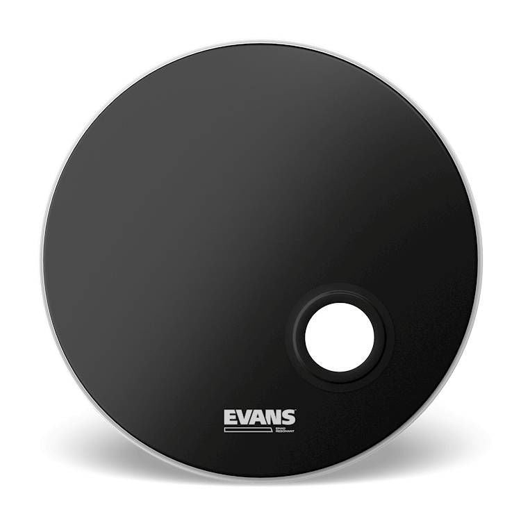 Evans 18 inch EMAD Resonant Black Drum Head