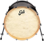 Evans BD20CT Calftone 20-inch bass drum head with matte finish, designed for drum heads and percussion instruments.
