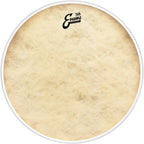 Evans BD20CT Calftone 20-inch bass drum head with textured surface, designed for deep, warm sound in drum kit setups.
