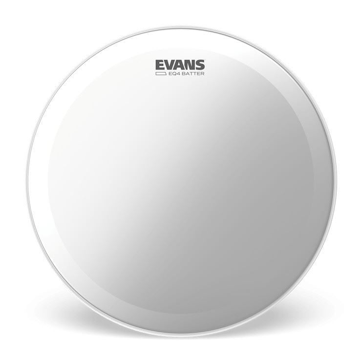Evans EQ4 Frosted Bass Drum Head, 20 Inch