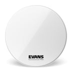 Evans MX2 White Marching Bass Drum Head, 20 Inch