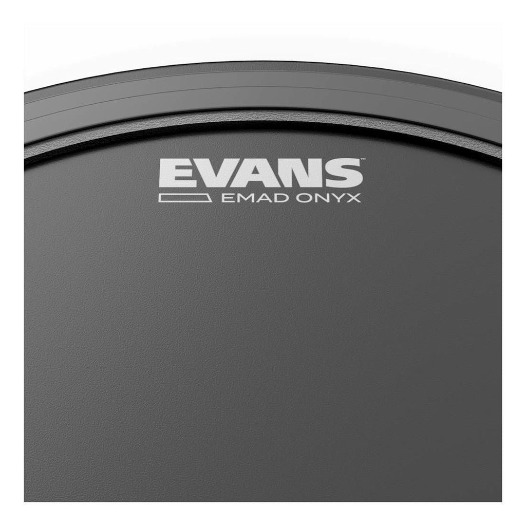 Evans EMAD Onyx Bass Drum Head, 22 Inch