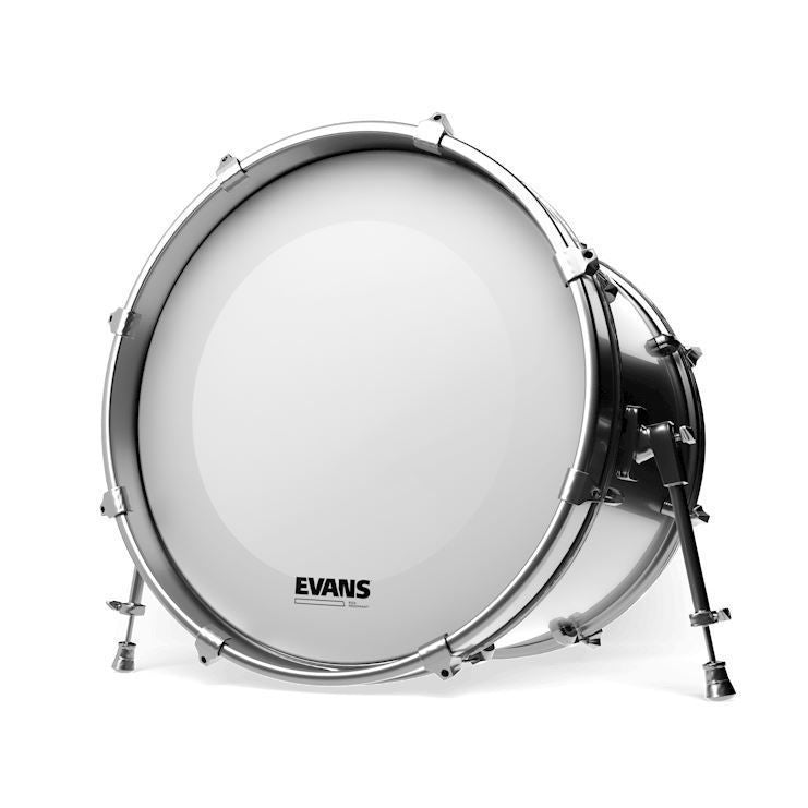 Evans 22 inch EQ3 Resonant Coated White Drum Head No Port