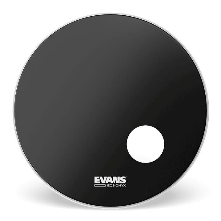 Evans ONYX Resonant Bass Drum Head, 22 Inch