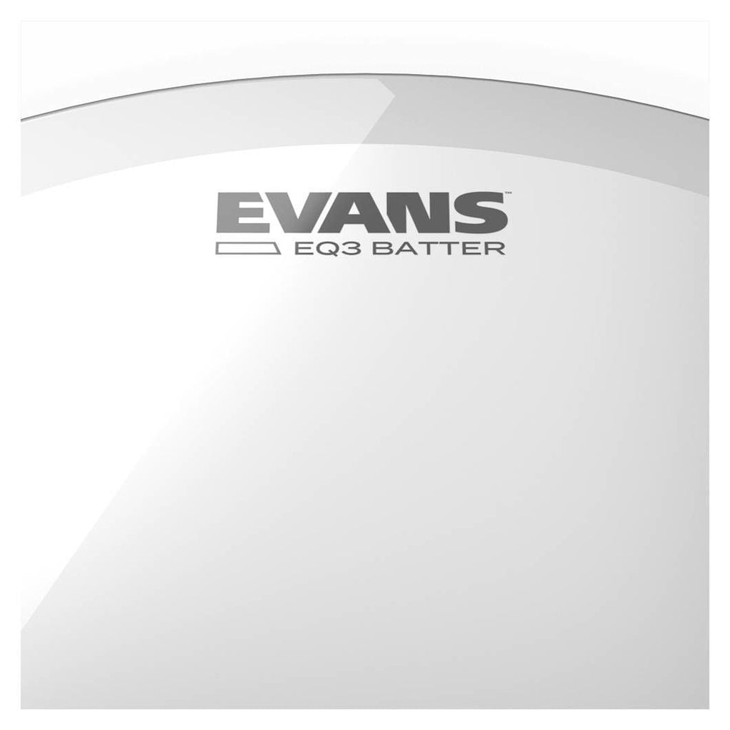 Evans EQ3 Clear Bass Drum Head, 24 Inch
