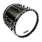 Evans MX2 White Marching Bass Drum Head, 24 Inch
