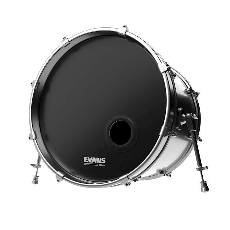 Evans 24 inch EMAD Resonant Black Drum Head