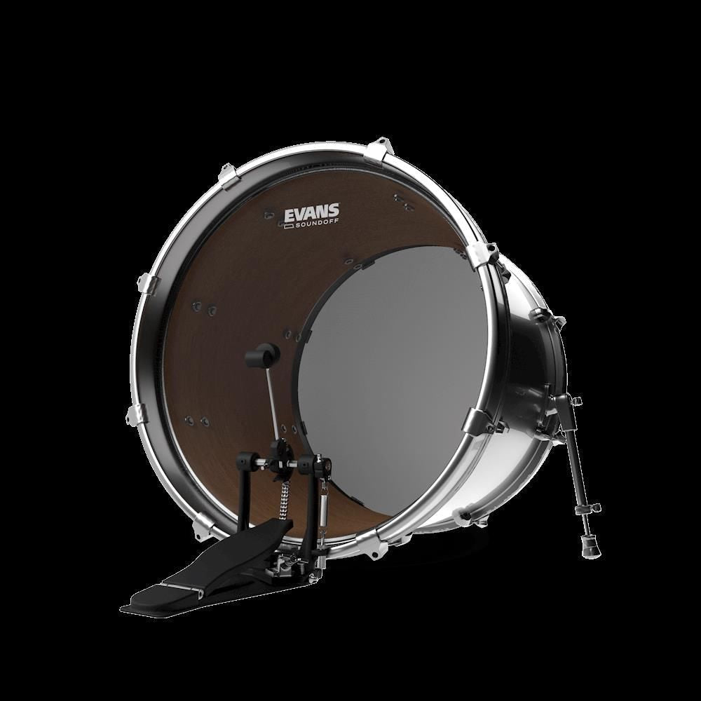 Evans BD24SO1 24in SoundOff Mesh Bass Drumhead