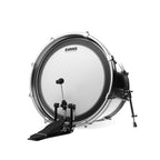 Evans EMAD Coated White Bass Drum Head, 26 Inch