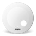 Evans EQ3 Resonant Coated White Bass Drum Head, 26 Inch