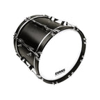 Evans MX2 White Marching Bass Drum Head, 32 Inch