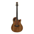 Ovation Celebrity Elite Exotic Mid Depth Acoustic Electric Guitar - Koa