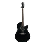 Ovation Celebrity Standard Plus Mid Depth Acoustic Electric Guitar - Black