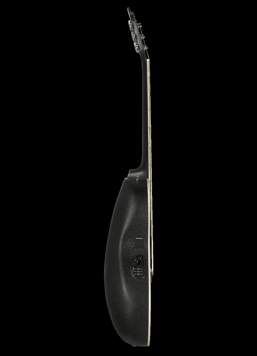 Ovation Celebrity Standard Plus Mid Depth Acoustic Electric Guitar - Black