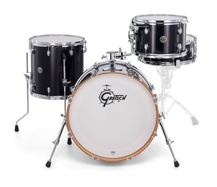 Gretsch Catalina Club 4pc Drum Kit with 20 Inch Kick - Piano Black