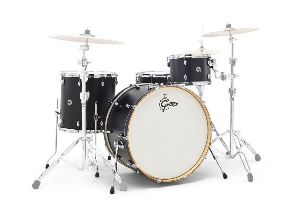 Gretsch Catalina Club 4pc Drum Kit with 20 Inch Kick - Piano Black
