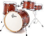 Gretsch Catalina Club 4pc Drum Kit with 20 Inch Kick - Satin Walnut Glaze