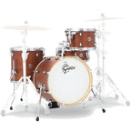 Gretsch Catalina Club 4pc Drum Kit with 20 Inch Kick - Satin Walnut Glaze
