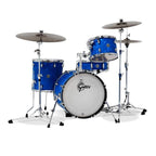 Gretsch Catalina Club CC4 4-Piece Acoustic Drum Kit with 18 inch Bass Drum - Blue Satin Flame