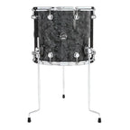 DW Performance FinishPly 14x16 Inch Floor Tom - Black Diamond