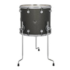 DW Performance Series 16x14 Floor Tom in Pewter Sparkle Finish Ply