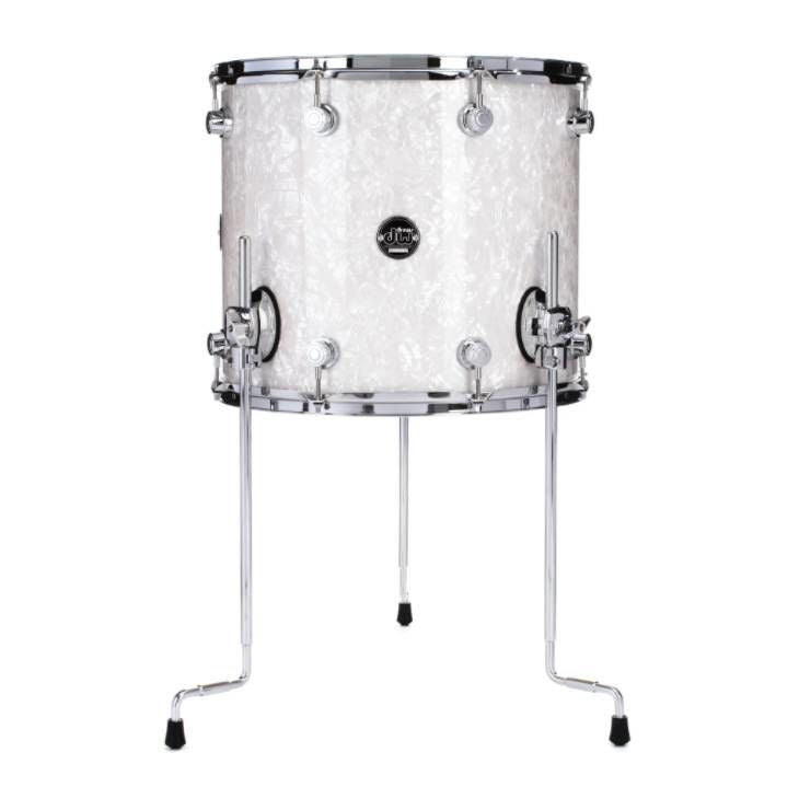 DW Performance FinishPly 14x16 Inch Floor Tom - White Marine