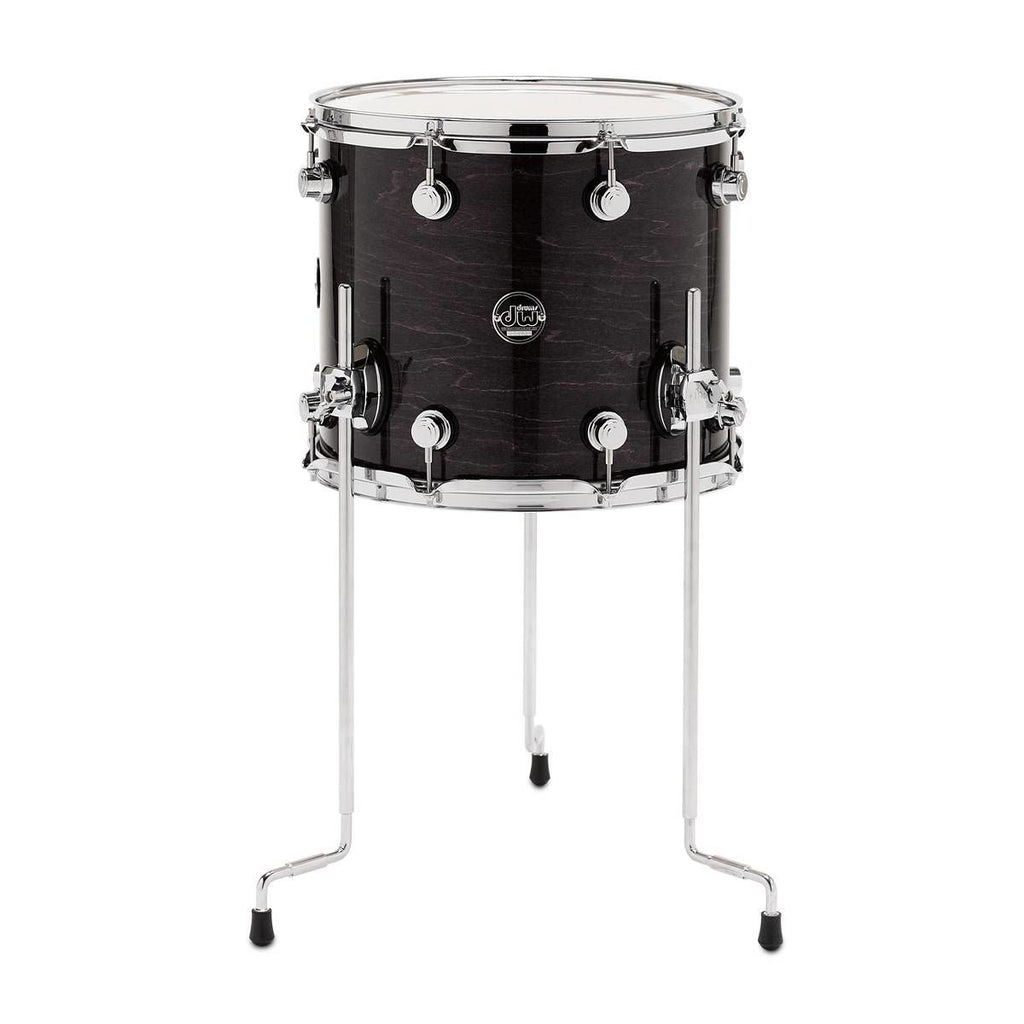 DW Performance Series 14x12 Floor Tom in Ebony Stain Lacquer