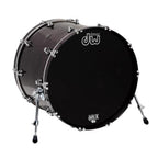 DW Performance Series 22x18 Bass Drum in Ebony Stain Lacquer