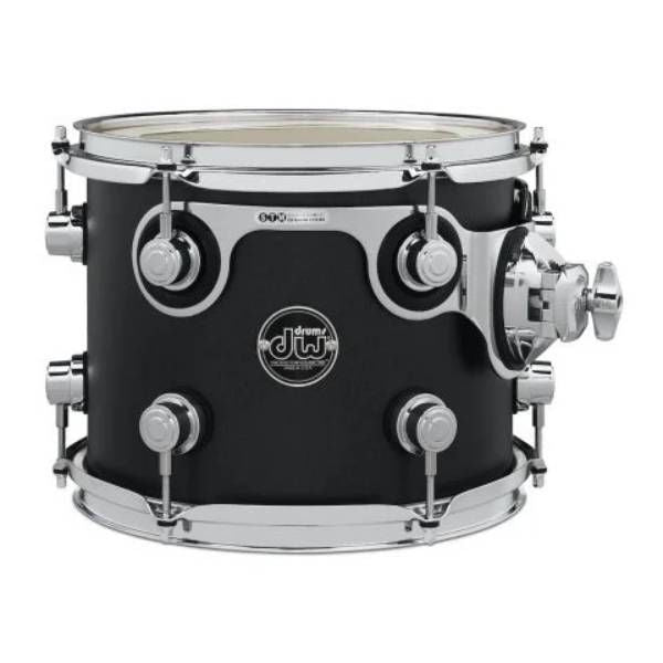 DW Performance Series 10x8 Rack Tom in Charcoal Metallic Hard Satin