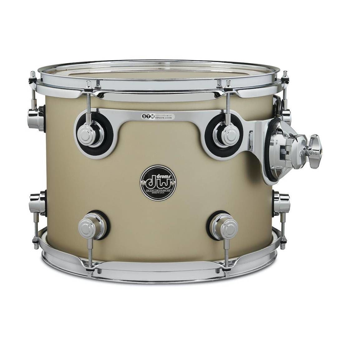 DW Performance Series 12x9 Rack Tom in Gold Mist Hard Satin