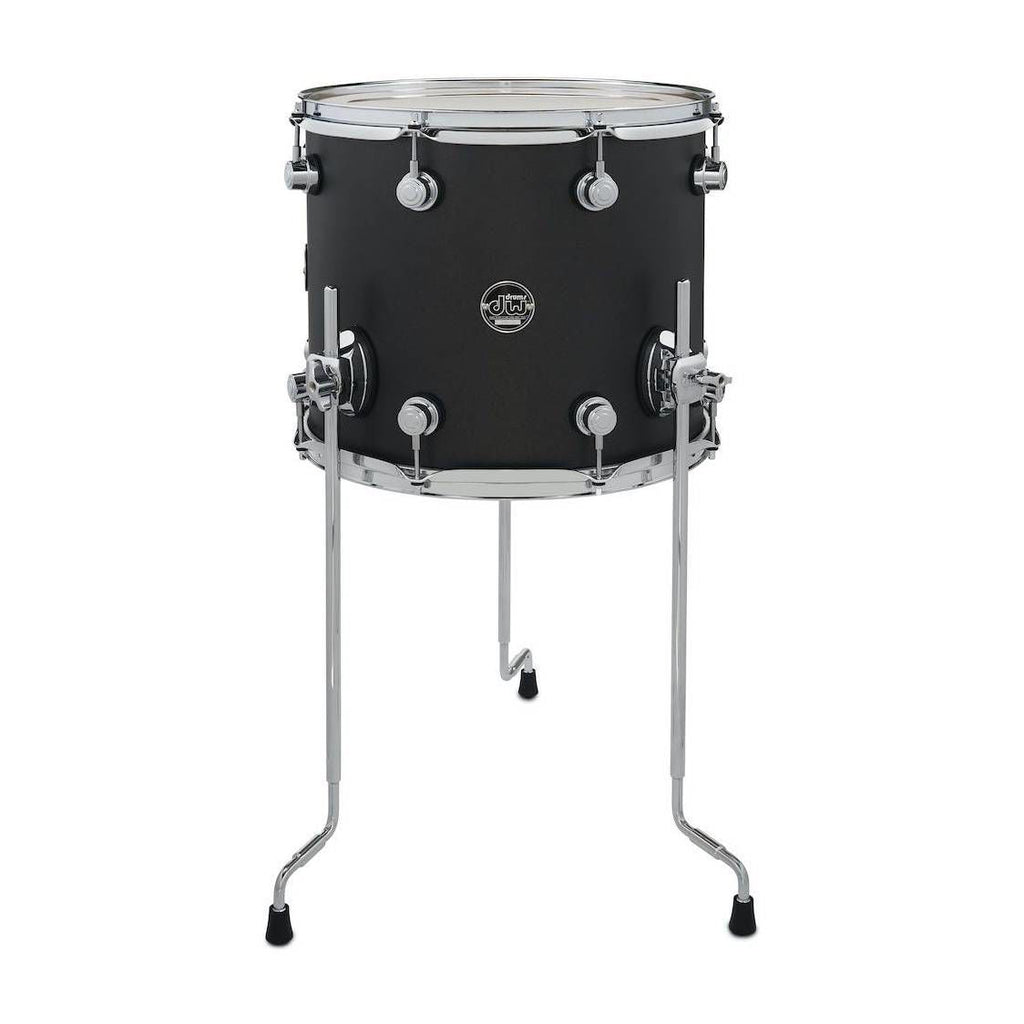 DW Performance Series 14x12 Floor Tom in Charcoal Metallic Hard Satin