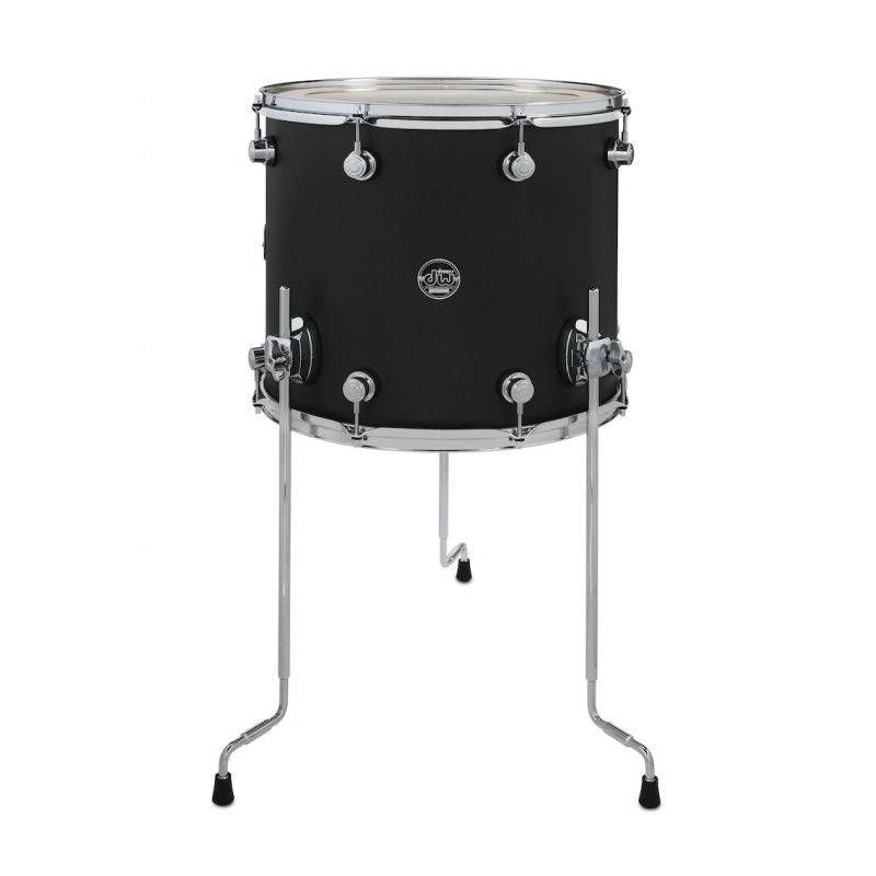 DW Performance Series 16x14 Floor Tom in Charcoal Metallic Hard Satin
